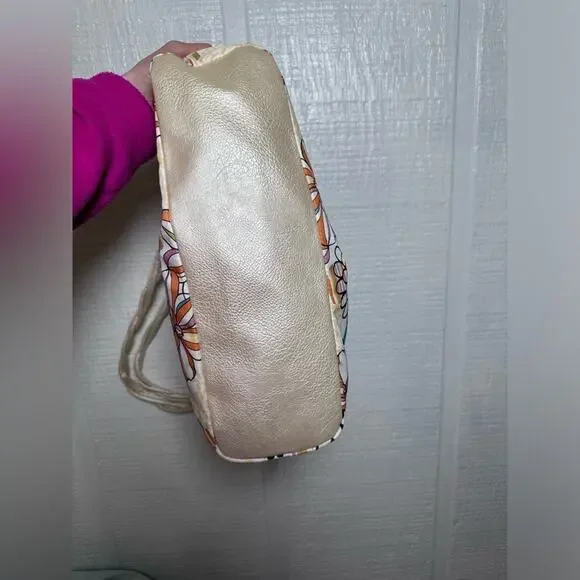 Rosetti Vegan Purse twist handle shoulder bag floral flower - Picture 8 of 16